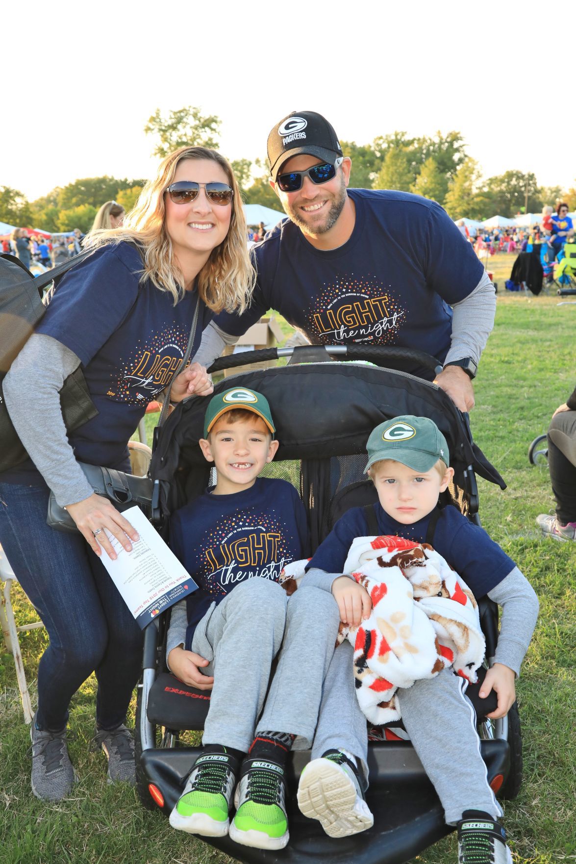 Amanda, Brett, Brody and Josh Miller